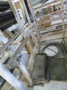 2 Stainless Steel Vehicle Roof Racks - Adjustable Shelving etc