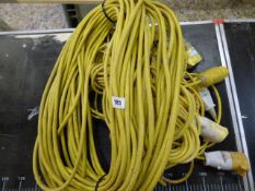 5 x 110 Volt Extension Leads