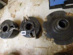 3 JMJ & Whitehill Assorted Cutter Blocks