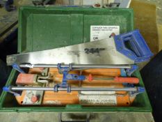 Rubi Ceramic Tile Cutter & 3 Hand Saws
