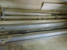 2 Acrow Stands - Assorted Galvanised Fencing etc