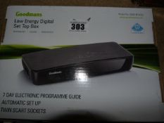 *Goodmans Freeview Automated Set Up & Auto Retune Digital Box