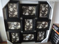 *Black Multi Picture Frame