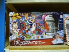 *Spiderman Experiment Laboratory Play Set