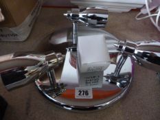 *Chrome 3 Branch Ceiling Light