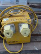 *4 Way 110 Volt Spliter Box