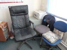 *High Back Executive Swivel Chair with 3 Others