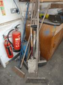 *Assorted Brushes & Shovels