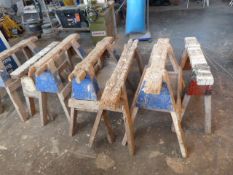 *Assorted Wooden Trestles