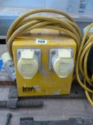 *4 Way 110 Volt Spliter Box