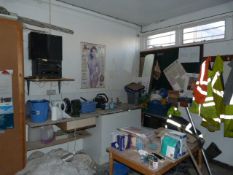 *Assorted PPE Microwave Ovens - Work Table - Dust Sheets - Sony Music System etc