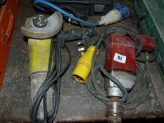 *110 Volt Drill & 4.5