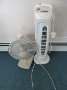 *Tower Fan & Desk Fan