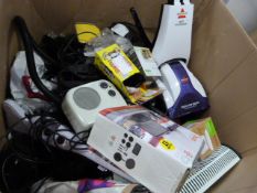 *Box Containing Approximately 40 Assorted Untested and Unexamined Electrical Appliances