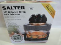 *Salter 17 Litre Halogen Oven with Extender