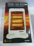 *1200 Watt Oscillating Halogen Heater