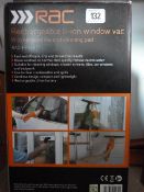 *RAC Rechargeable L-ion Window Vac