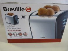 *Breville 2 Slice Polished Stainless Steel Toaster