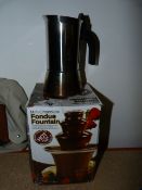 *Mini Chocolate Fondue Fountain