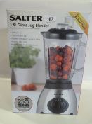 *Salter 1.5 Litre Glass Jug Blender