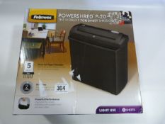 *Fellows Power Shred P20