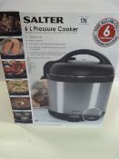 *Salter 6 Litre Presser Cooker