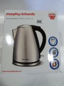 *Morphy Richards Stainless Steel Jug Kettle