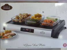 *Giles & Posner Glass Hot Plate