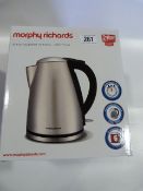 *Morphy Richards Stainless Steel Jug Kettle