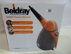 *Beldray 1000 Watt Steam Cleaner