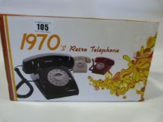*1970s Retro Style Telephone