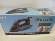 *Brabantia Dry Steam Spray 2400 Watt Steam Iron