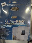 *Ultra-Pro Silver Series 9 Pocket Pages Pack
