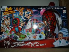 *Spiderman Experiment Laboratory Play Set
