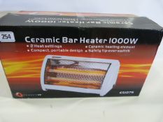 *1000 Watt Ceramic Bar Heater