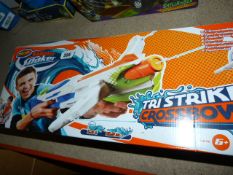 *Nerff Super Soaker Tri-Strike Crossbow