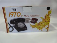 *1970s Retro Style Telephone