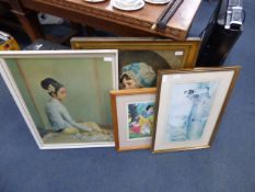 Russell Flint Print - Snow White by S L Skelton Print - Exotic Print & Mrs Williams by Hoppner