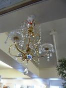 3 Branch Hanging Chandelier