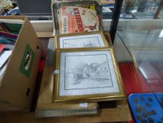 2 Signed Prints,Readers Digest Atlas, Programmes & Song Sheets