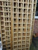 *Quantity of Wood Trestles