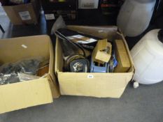 Mitre Saw - Toaster - Sony Walkman & 2 x 5 Gallon Cementing Kegs etc