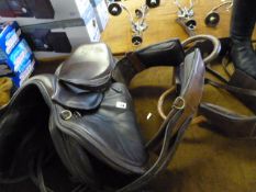 Brown Leather Saddle etc