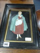 Framed 3D Vintage Drawing