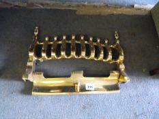 Brass Fire Grate