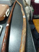 2 Walking Sticks