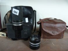 Zeika Automatic Zoom Binoculars & Vintage Camera
