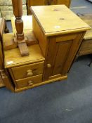 Small Pine Cabinet with Drawers