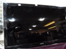 Samsung Widescreen Television no Remote