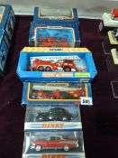 4 Boxed Matchbox Super King Vehicles & 2 Dinky Cars - Boxed